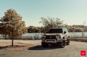 Lexus GX 500 Custom Wheels - HF6-5 by Vossen - Gloss Black